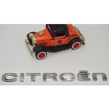 DK Tuning Citroen C4 C5 B7 Nemo Berlingo Bagaj Krom Abs 3m 3D Yazı Logo Amblem