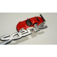 DK Tuning Scenic Mk1 Krom Abs 3m 3D Bagaj Yazı Logo