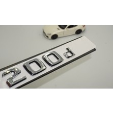 DK Tuning 200D Bagaj Krom Abs 3m 3D Yazı Logo