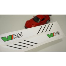 DK Tuning Skoda Vrs Yan Aynalar Selefon Kaplama Sticker Seti