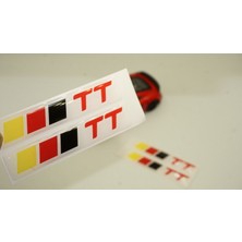 DK Tuning Audi Tt Logo Motor Kapağı Damla Silikon Plaka Logo Arma Amblem Yeni Stil