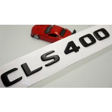 DK Tuning Cls 400 Bagaj Parlak Siyah Abs 3m 3D Yazı Logo