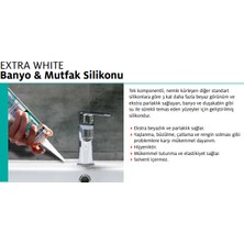 Henkel Sista Extra White Banyo & Mutfak Silikonu Beyaz 280 ml