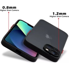 Dexmon Apple iPhone 14 Kılıf 3D Kamera Korumalı Parmak Izi ve Leke Yapmaz Matte Smoke Case