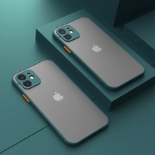 Dexmon Apple iPhone 12 Kılıf 3D Kamera Korumalı Parmak Izi ve Leke Yapmaz Matte Smoke Case