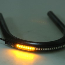 Strade Store Cafe Racer Koltuk Çerçeve Çember Döngü Uç LED Işık Düz 175MM (Yurt Dışından)