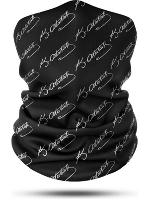 Dair Aksesuar Atatürk Imza Desenli Bandana Boyunluk Outdoor Balaklava