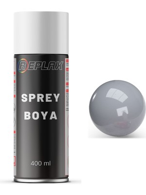 Replax Ahşap Boyası Beton Gri Sprey Boya 400 Ml