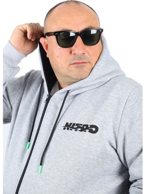 Moc Grande Mocgrande Büyük Beden Sweatshirt Nitro 22739  Melanj