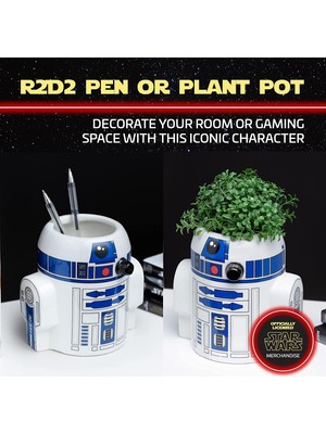 Paladone Star Wars R2-D2 Kalemlik ve Bitki Saksısı