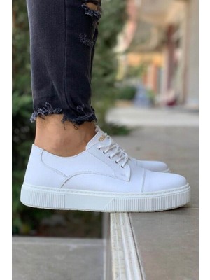 Pabucmarketi Erkek Beyaz Günlük Ayakkabı