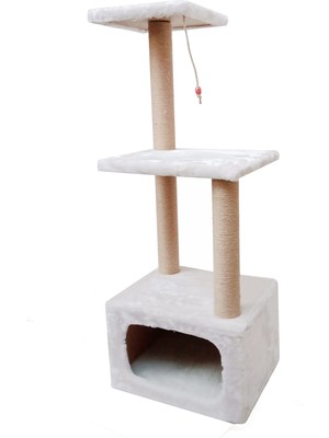 Turkuaz Tırmalama TR211 Draco Katlı Kedi Evi Tırmalama Tahtası Kedi Tırmalaması