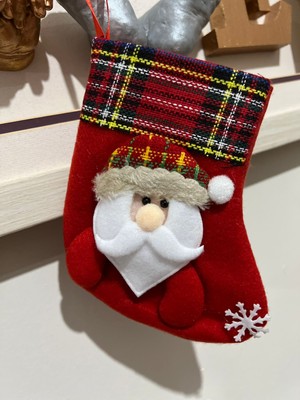 Eliz Bag Yılbaşı Noel Küçük Askılı Çorap Süs 2 Adet