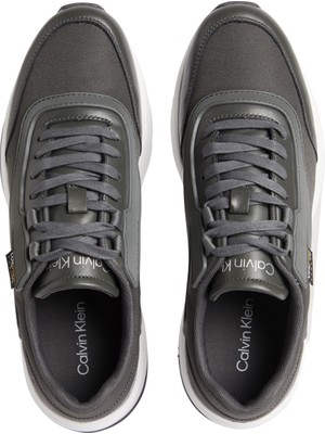 Calvin Klein Gri Erkek Sneaker HM0HM00750PTS