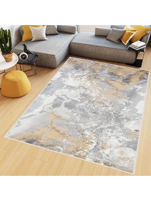 Rovigo Home Dijital Baskı Yıkanabilir Kaymaz Taban Salon Halısı RVG0501