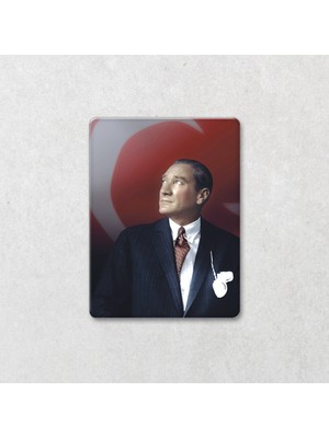 Decorita Mustafa Kemal Atatürk Cam Tablo | 30cm x 40cm