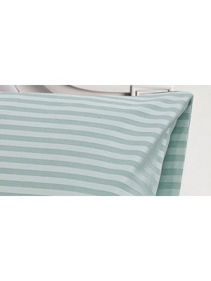 Finezza Jardin Bambu Jakar Kumaş Mint Ikili Oksford 60X80 cm Yastık KILIFI -1354