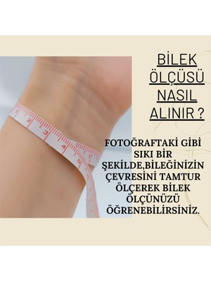 Hena Çelik Gold Tek Taşlı Italyan Bileklik