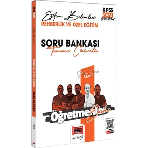 Yargı Yayınevi 2023 KPSS Eğitim Bilimleri Öğretmenler Ekibi Rehberlik ve Özel Eğitim Tamamı Çözümlü Soru Bankası
