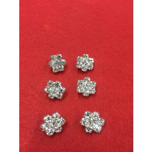Karan Tuhafiye Taşlı Düğme Bluz Düğmesi 6 Lı Set