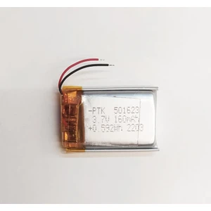 Lityum Polimer 3.7V 160 Mah Şarj Edilebilir Pil