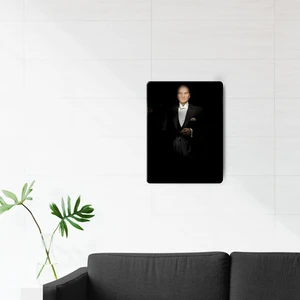 Atatürk Heykeli Cam Tablo | 30cm x 40cm