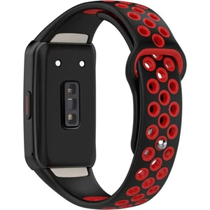 Huawei Band 6 / Honor Band 6 Için Delikli Silikon Kordon Kayış - KY53