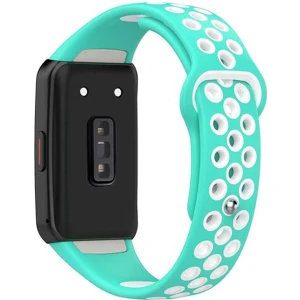 Huawei Band 6 / Honor Band 6 Için Delikli Silikon Kordon Kayış - KY53