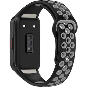 Huawei Band 6 / Honor Band 6 Için Delikli Silikon Kordon Kayış - KY53