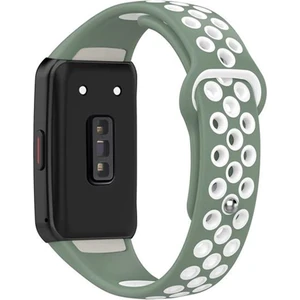Huawei Band 6 / Honor Band 6 Için Delikli Silikon Kordon Kayış - KY53
