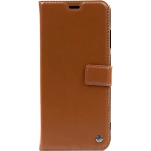 Samsung Galaxy S21 Ultra Kılıf Kar Deluxe Kapaklı Cüzdanlı Kılıf Kahverengi