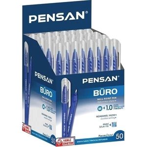 Büro Tükenmez Kalem 50'li Mavi