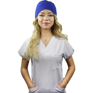Nur Medikal Giyim Saks Mavi Doktor Hemşire Hastane Medikal Cerrahi Bone