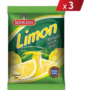 Limon Aromalı İçecek Tozu 3 x 250 gr