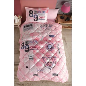 % Pamuk Tek Kişilik Uyku Seti Denim