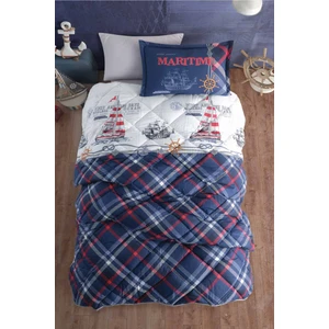 % Pamuk Tek Kişilik Uyku Seti Marıtime