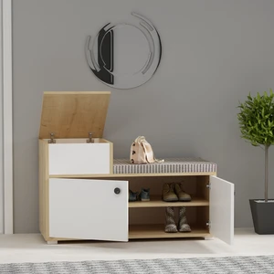 Zerka Concept Cool Minderli Ayakkabılık Safirmeşe-Beyaz