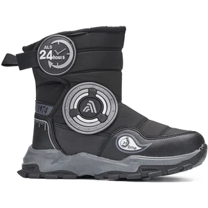 Bitmeden İste Erkek Çocuk Kar Botu Cırt Cırtlı Kürklü Kaymaz Taban Termal Çizme