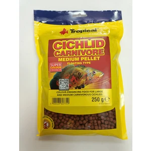 Cıchlıd Carnıvore Medium Pellet 250G