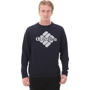 Csc M Centered Gem Crew Lacivert Sweatshirt
