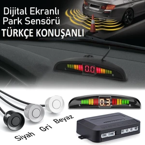 Drs Tuning Araç Park Sensörü Dijital Ekranlı Türkçe Konuşanlı Park Sensörü