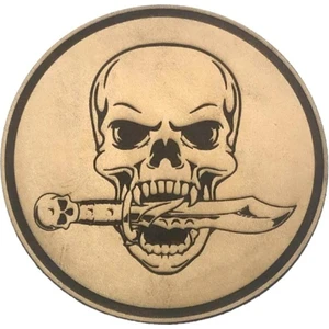 Seyhan Askeri Malzeme Kuru Kafa No:4 - Deri Peç - Arma - Askeri Patch