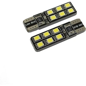T10 LED Ampul Canbus'lı Beyaz 2'li Set 12V / LAAM626