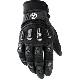 MX14 Korumalı Motosiklet Eldiveni Siyah