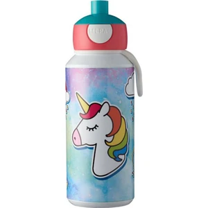 Drinking Bottle Pop-Up Campus Içecek Şişesi 400 ml - Unicorn