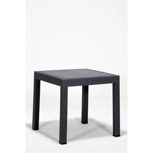 Rattan 80X80 Camsız Antrasit Masa – Bahçe&balkon&teras