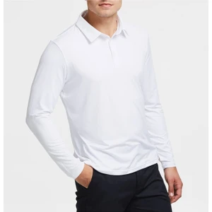 Fires Giyim Unisex Polo Yaka T-Shirt Uzun Kol