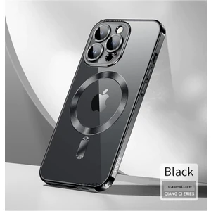 M.TK Moveteck Iphone 14 Pro Max Uyumlu Kılıf Kamera Lens Kaplama Korumalı Manyetik Magsafe Renkli Şeffaf