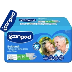 Belbantlı Hasta Bezi Orta Boy 30'lu
