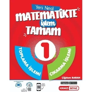 Kırmızı Beyaz Yayınlar 1.Sınıf Yeni Nesil Dört Işlem Matematik